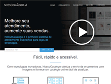 Tablet Screenshot of nossocatalogo.com